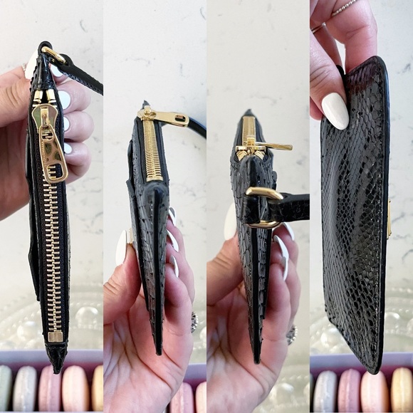 Authentic Dolce & Gabbana Limited Edition Black Python Card Wallet - Picture 6 of 11